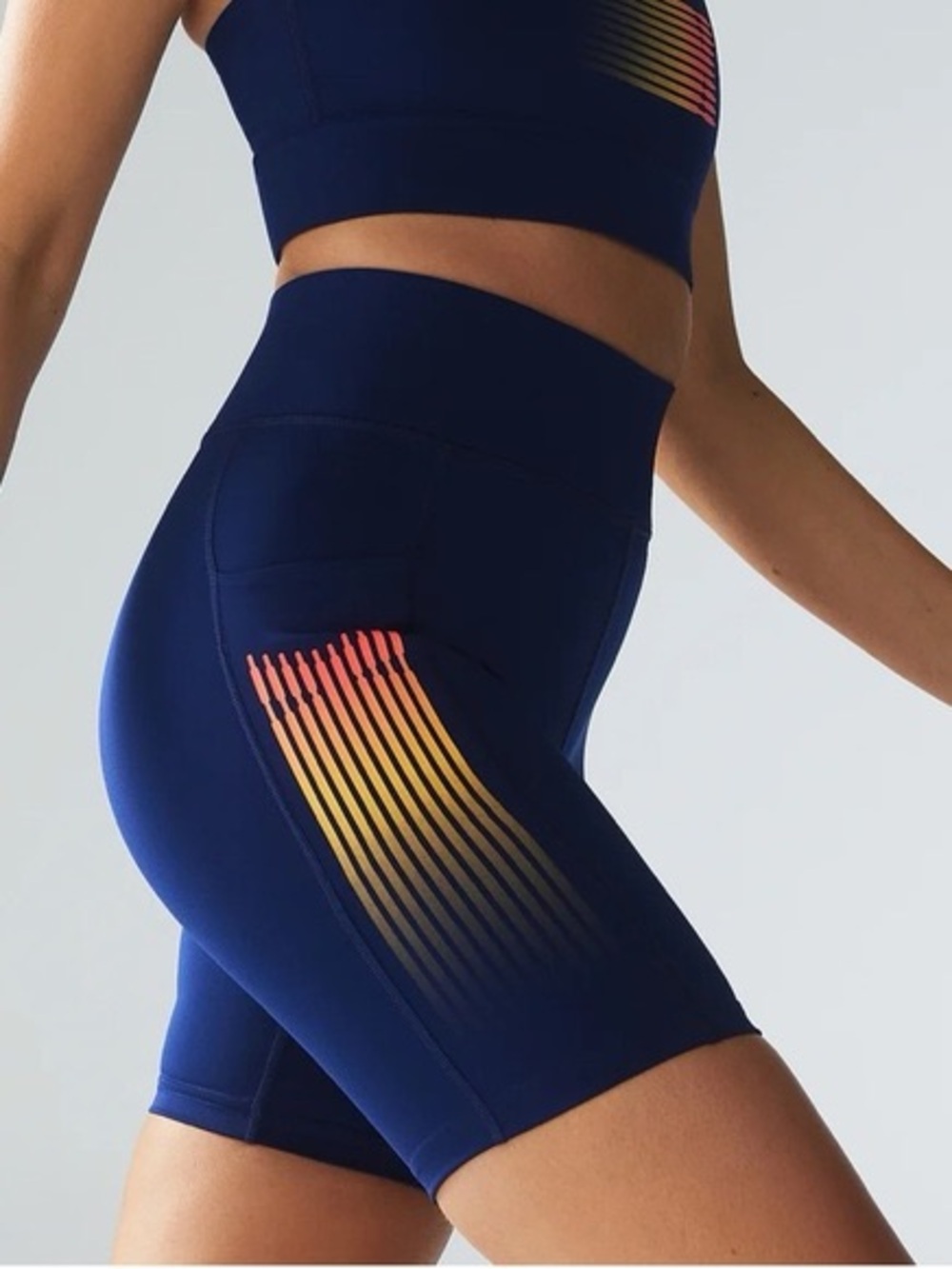 Savage X Fenty Band-It High-Waist Bike Shorts XS NWT